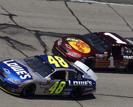 Jimmie Jones in Nascar 2005, favourite american racing driver