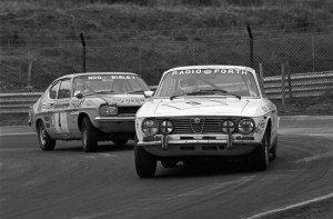 Saloon cars racing in first event at Knockhill