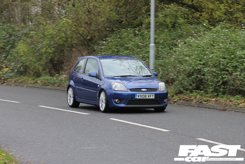 The Ford Fiesta ST makes for a superb affordable track car - they're bundles of fun even when stock.