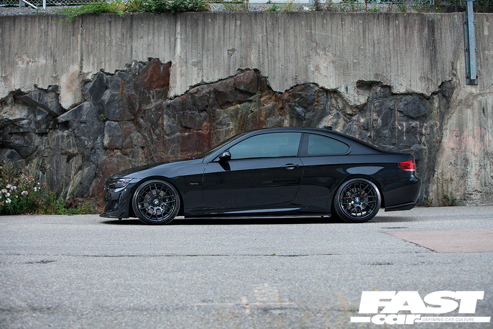 BMW E92 335i Tuning Guide - side profile shot