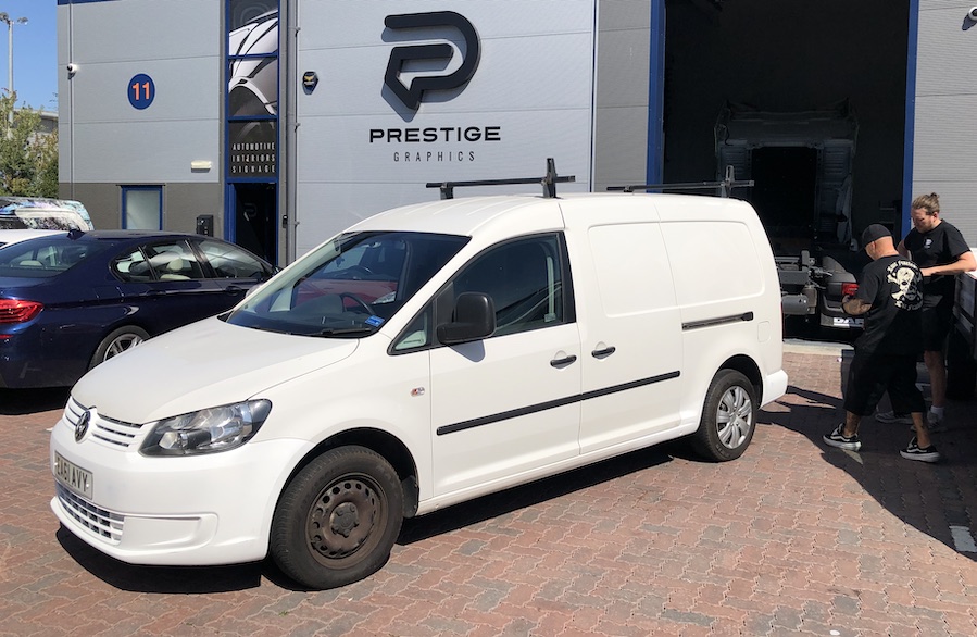 Caddy delivered to Prestige