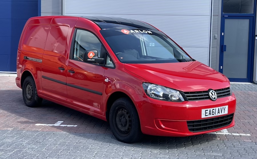 Caddy finished wrap