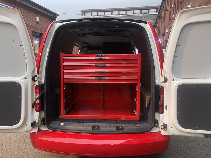 Caddy tool box trial