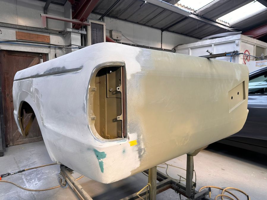 Dale v Tom 3 - Bodywork bed prep