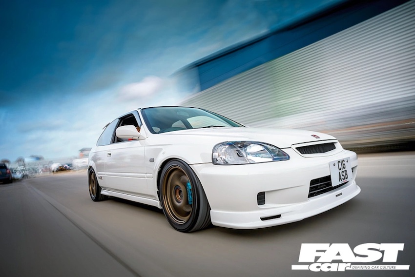 Honda Civic Type R EP3 drive by shot