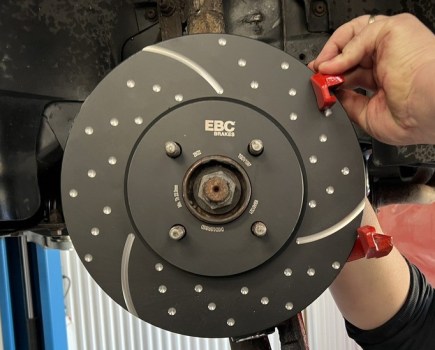 refitting brake caliper sliders
