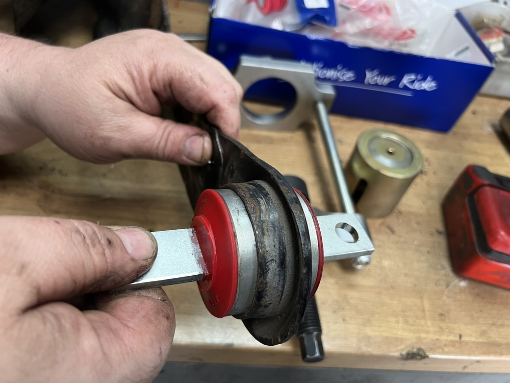 installing a new performance poly bush