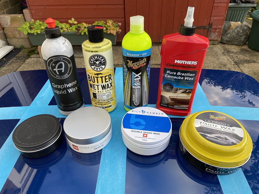Best Car Wax group shot