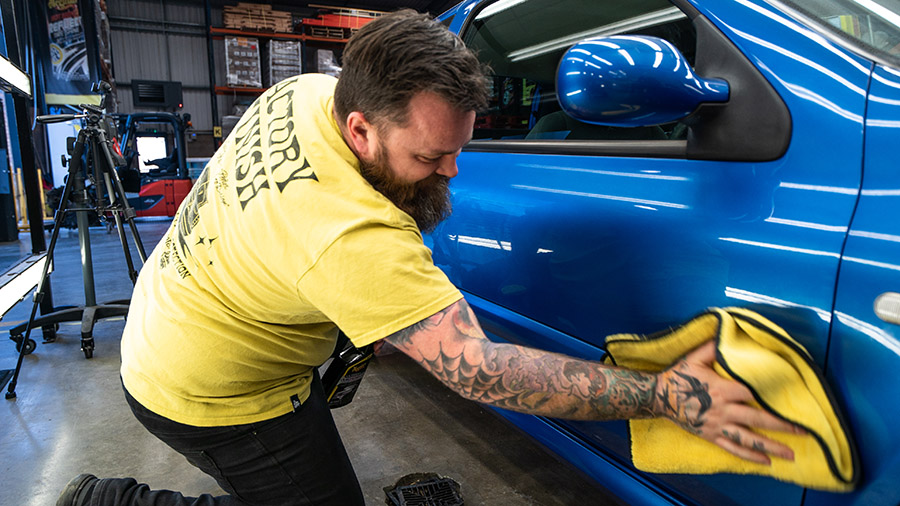 Buff off paintwork