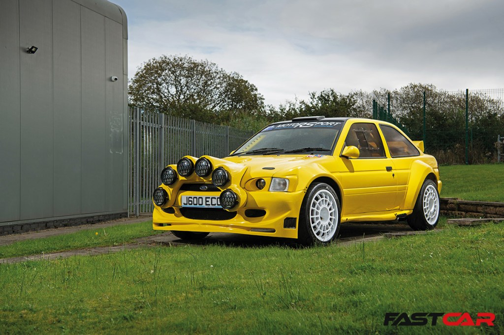 Modified Ford Escort RS2000 front 3/4