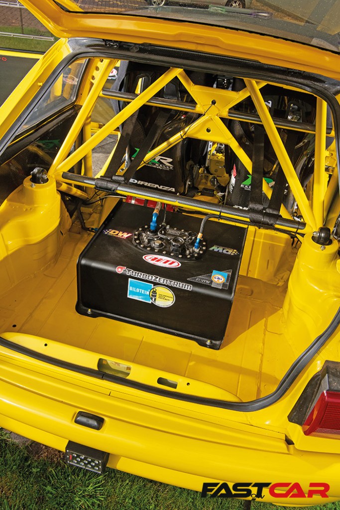 rear fuel cell in Modified Ford Escort RS2000
