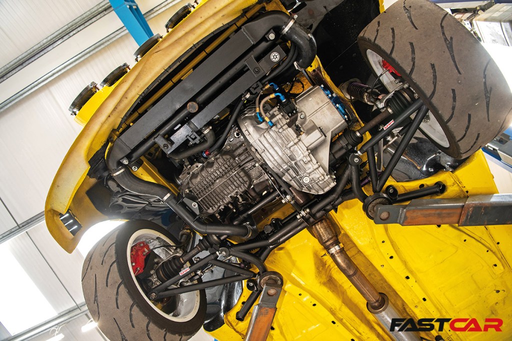 Modified Ford Escort RS2000 transmission