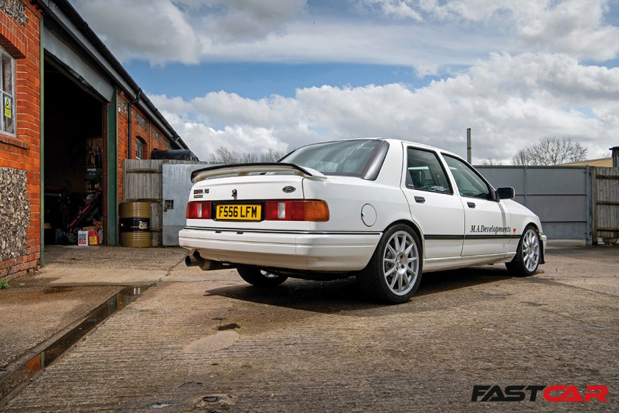 Modified Ford Sierra Sapphire Cosworth rear 3/4