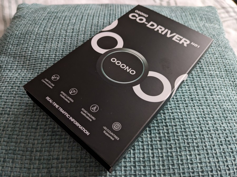 Ooono Co-Driver packaging
