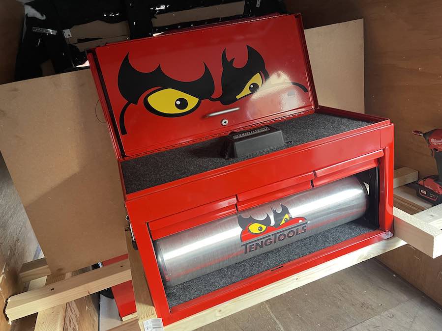 Project Caddy Air Tank Box