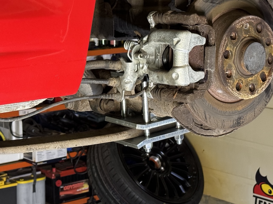 Project Caddy axle blocks