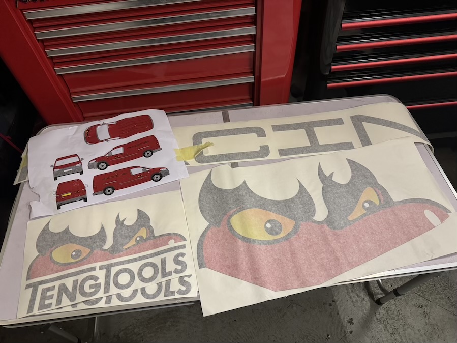 Project Caddy Decals