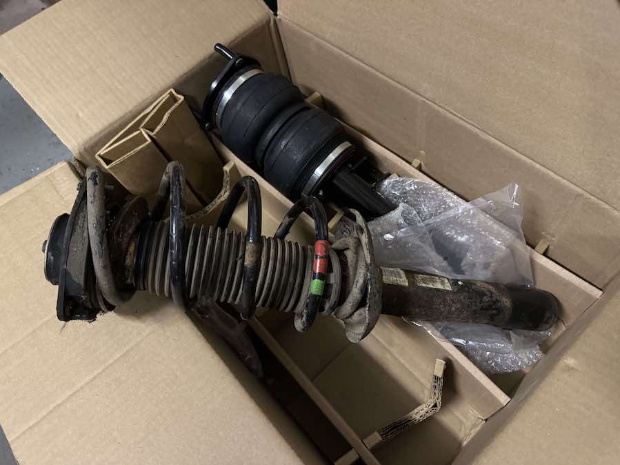 Project Caddy old dampers