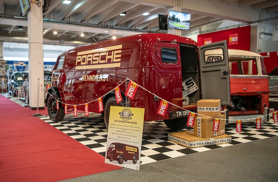 Project Caddy Porsche Race Support van