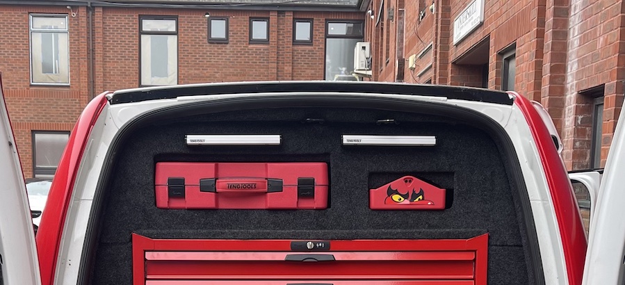 Project Caddy rear holes