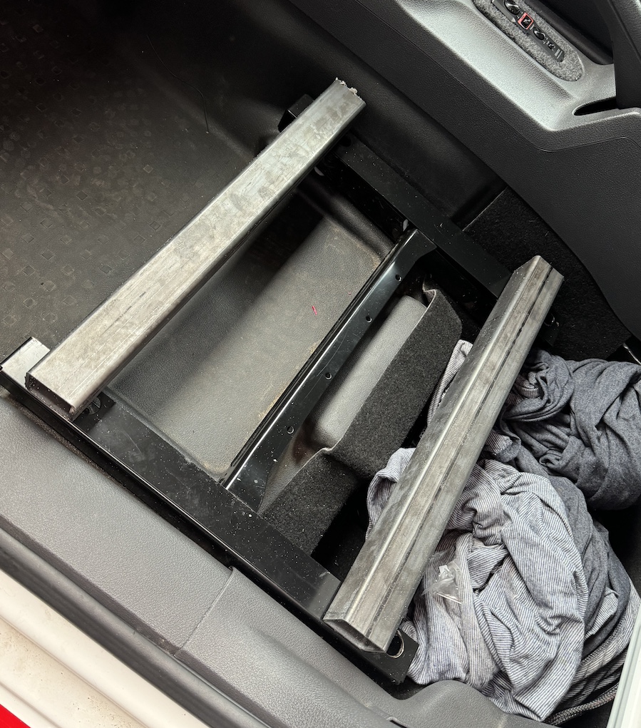 Project Caddy Seat Base steel