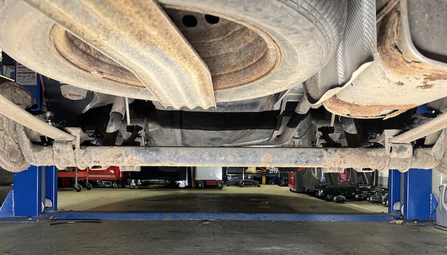 Project Caddy stock axle