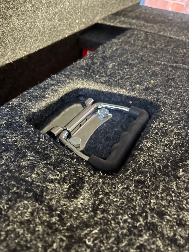 Project Caddy Trapdoor handle
