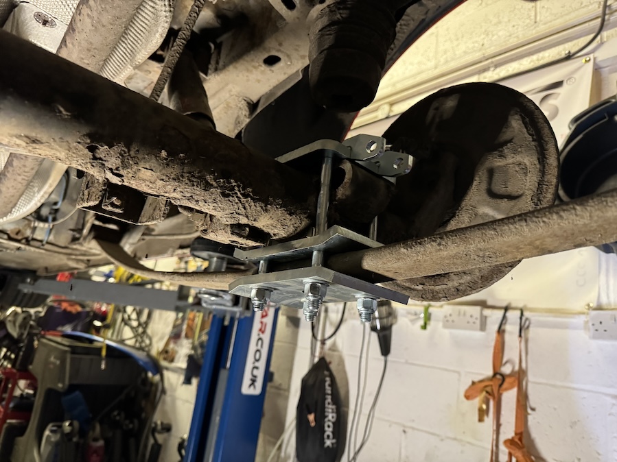 Project Caddy Axle flip