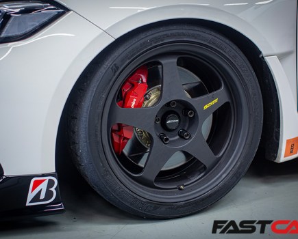 Spoon wheels on FL5 Civic Type R
