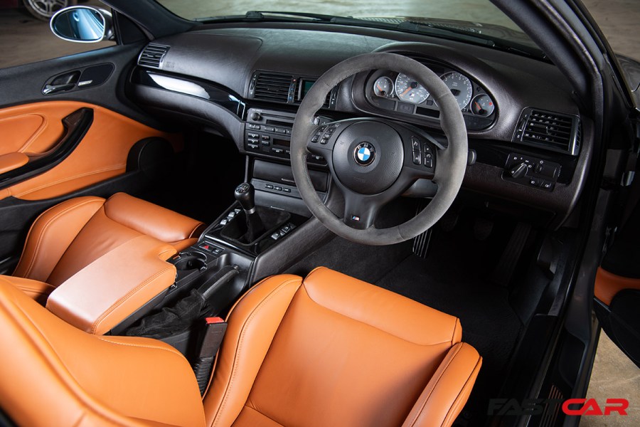 Supercharged E46 M3 interior