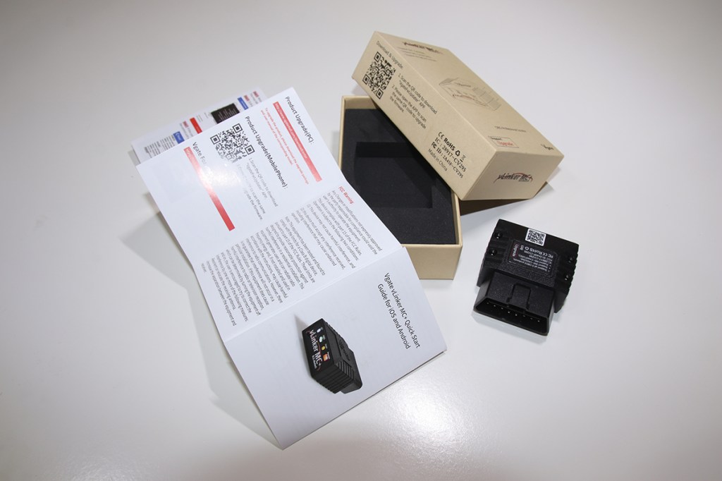 opening the vLinker MC+ box