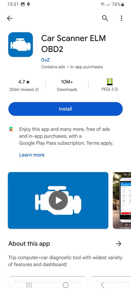 downloading the app