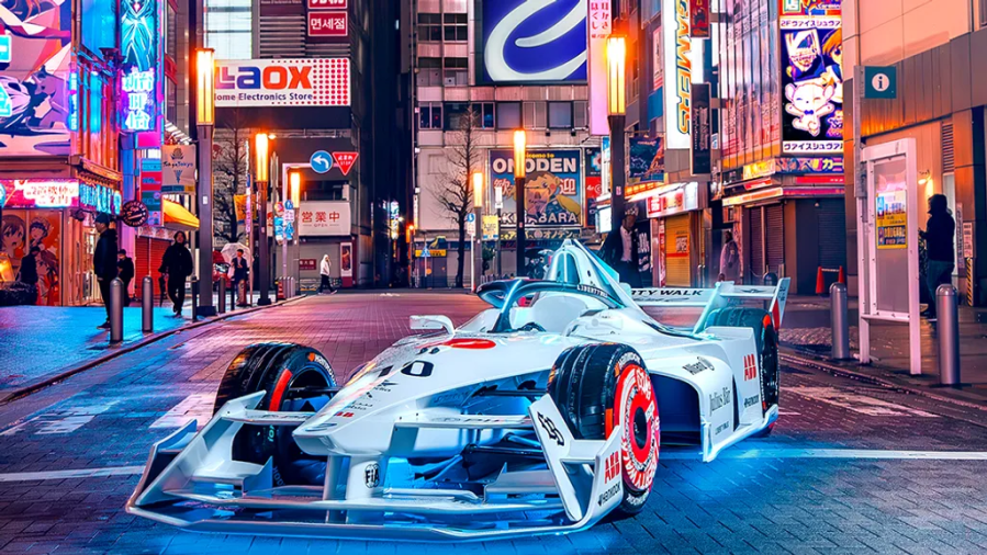 front of LBWK FE car