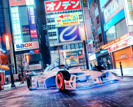 Liberty Walk Formula E car
