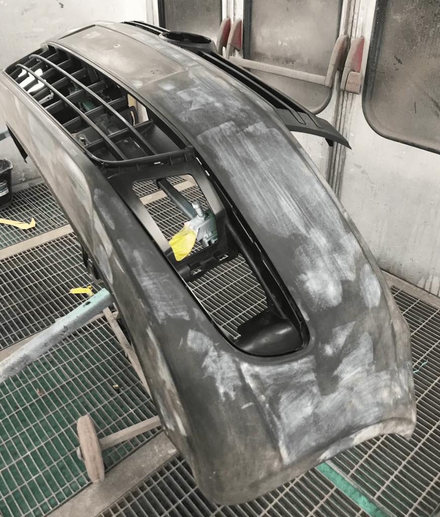 Project Caddy bumper prep