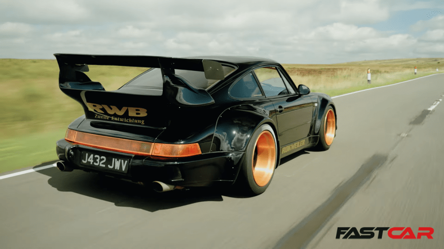 RWB Rokweiler - rear rolling shot